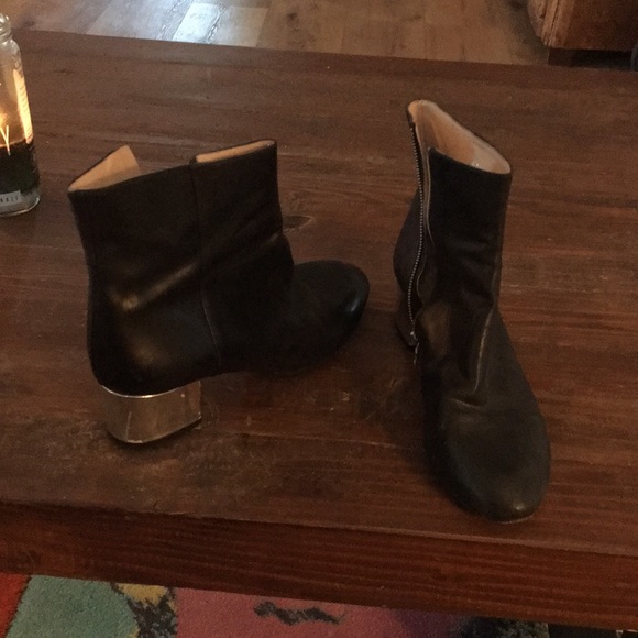 Dries Van noten black boots 381/2 - Picture 2 of 6